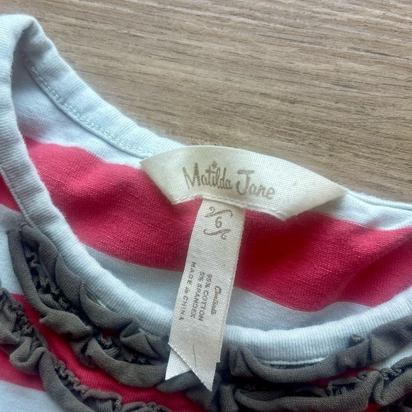 Matilda Jane Serendipity Line Peppermint Girls Dress - Picture 4 of 4